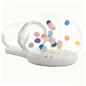 Tente à bulles géante gonflable en PVC, design portable pour l'observation des étoiles, les fêtes, les mariages et les stations balnéaires - Taille personnalisable - Product Image 4