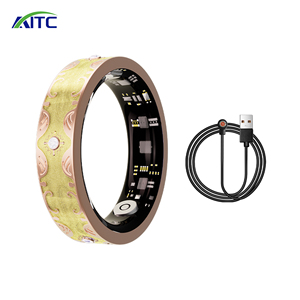 Anillo Inteligente NFC para Parejas, Monitor de Oxígeno en Sangre, Frecuencia Cardíaca, Temperatura, Sueño y Actividad Física, Resistente al Agua, Compatible con Android e iOS 2025 - Product Image 1