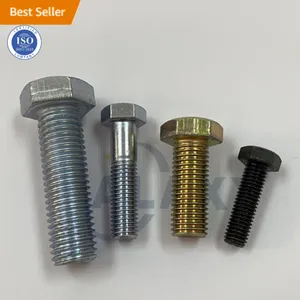 Astm เหล็กชุบสังกะสี A325 Hex Bolts MALAXY Astm หกเหลี่ยม De Acero เปอร์นอสและถั่วที่ไม่สามารถออกซิไดซ์ได้