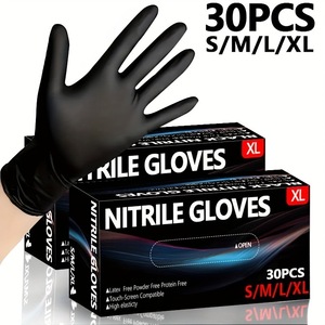 Guantes de Nitrilo Desechables, Modelo Nuevo, Antideslizantes, Impermeables, de Grado Alimenticio, Grosor Medio, para Limpieza del Hogar y la Cocina - Product Image 2