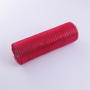 Fita de Malha de Polipropileno Dourada 2m X 9cm para DIY, Guirlanda de Árvore de Natal, Decoração Floral à Prova d'Água - Product Image 4