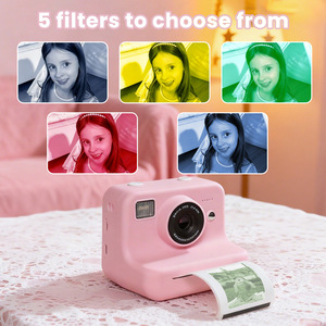 子供用インスタントプリントデジタルカメラ - 48MP写真、2.4インチ1080P動画、ポータブルミニサーマルプリンターおもちゃ（子供向けS1） - Product Image 5