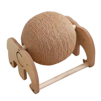 Planche à gratter pour chat populaire et moderne, résistante à l'usure, avec corde en sisal, jouet d'escalade, emballage carton, pour l'auto-entretenissement et le tranchage des griffes