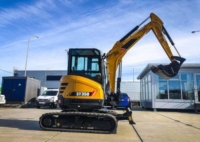 Maquinaria para Movimiento de Tierras SY35U, Mini Excavadora de 3.5 Toneladas, Micro Excavadora de Orugas, Excavadora China Económica en Bolivia