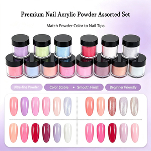 Custom Color Dipping Powder Acrylic <b>Nail</b> Powder High Pigment Perfect match with Acrylic Liquid for <b>Nail</b> <b>Extension</b> Salon Art OEM - Product Image 3