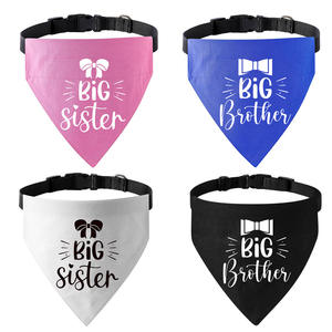 نمط مخصص تسمين الحيوانات الأليفة وشاح الكلب مريلة مزدوجة الوجهين عكسها مخصص الحيوانات الأليفة باندانا وشاح السائبة الكلب طوق باندانا - Product Image 1