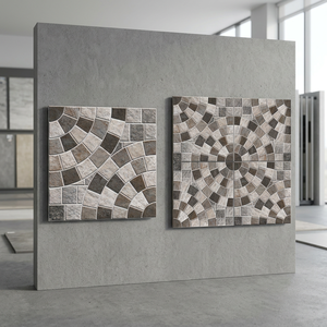 Carrelage pour garage et parking de voitures 400x400 Carrelage résistant à la flexion Qatar 40x40 Mat Antidérapant Carrelage en porcelaine pour extérieur très résistant - Product Image 3