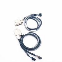 Assemblage de câbles sur mesure, tous types de câbles DB, connecteur DB15 à angle droit mâle/femelle vers Molex 5557, assemblage de câbles DB15 sur mesure