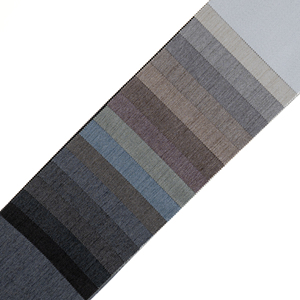 Stores occultants horizontaux personnalisables en tissu pour bureau et maison, réduction du bruit, installation intégrée - Product Image 5