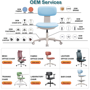 Sgabello da Salone di Bellezza e Sedia da Laboratorio Ergonomica in Pelle per Studio Medico, Dentista, Infermiere, Ospedale, Ufficio, Casa, di Grande Successo - Product Image 4