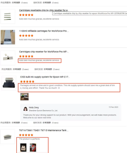 ตลับหมึกเติมได้พร้อมชิปหมายเลขซีเรียลแบบใช้ครั้งเดียวสำหรับเครื่องพิมพ์ <span class=keywords><strong>HP</strong></span> FI1000 - Product Image 4