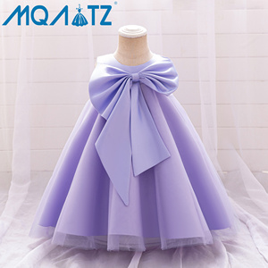 MQATZ Abiti da Festa Natalizi per Bambine di 5 Anni, Stile Principessa Preppy, Vestito per Bambini <span class=keywords><strong>Black</strong></span> Friday LAL38 - Product Image 3