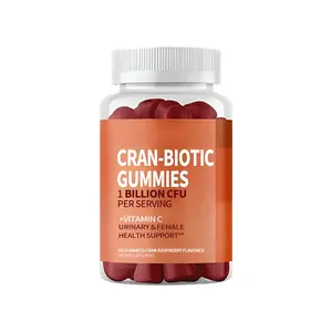 Premium Natural Cran-Biotic Gummies Immune Health Digestive Support Female Urinary Support Cran-Biotic Gummies