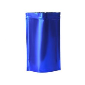 Bolsa de Aluminio con Cierre Zip para Mascotas, Color Negro Mate, con Logotipo Personalizado, para Alimentos, 8X12cm, Paquete Promocional - Product Image 4