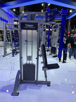 Équipement de fitness professionnel Rosen : Machine à exercices de musculation pectorale et des deltoides arrière à charge par poulie