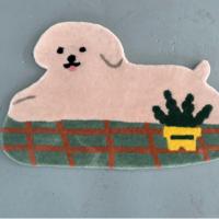 Tapis miracle fait main sur mesure en laine/alpaga/acrylique, tapis de prière abstrait, antidérapant, adapté aux animaux domestiques, moderne, à poils longs pour le salon