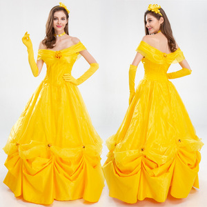 Costumes de fête pour adultes sexy pour Halloween, robes de princesse, danseuses, filles élégantes, Jasmine, Anna, sorcière, Raiponce, Belle, Blanche-<span class=keywords><strong>Neige</strong></span> - Product Image 6