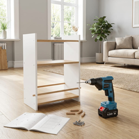 Visseuse sans fil professionnelle sans balais pour clous de charpente, outils de pose de plaques de plâtre, perceuse-visseuse 21V avec moteur sans balais et batterie 4.0Ah