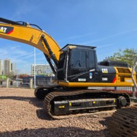 Excavatrice d'occasion Cat 336D Cat 336DL d'origine japonaise, 36 tonnes, hydraulique, sur chenilles, pour l'exploitation minière, à vendre