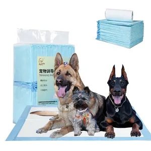 개와 강아지를위한 훈련 패드 생분해 성 강아지 변기 일회용 흡수성 누출 방지 빠른 건조 화장실 개 오줌 패드