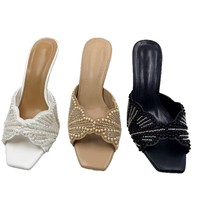Collection d'été : Nouvelles sandales à talons hauts pour femmes, élégantes et sexy, à talons fins, pour l'extérieur et les banquets