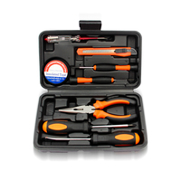 Coofix 102 pièces ensembles d'outils à main Kit d'outils de voiture outils de réparation de maison