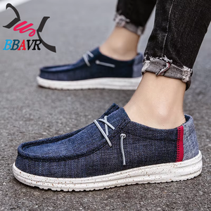 Zapatos Mocasines de Tela de Algodón Talla Grande 39-48, Zapatos para Caminar Ligeros con Forro de Malla Transpirable para Primavera, Verano y Otoño - Product Image 5