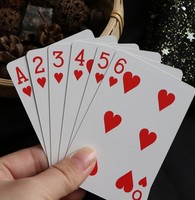 Cartes à jouer de casino d'excellente qualité Cartes à jouer de conception personnalisée de vente en gros de poker