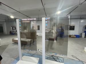 Lo último en ventas 30 55 pantalla táctil transparente de 77 pulgadas póster Digital pantalla OLED Android 11 gestión remota - Product Image 5