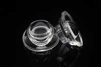 Lentille optique LED de 45 mm du fabricant, lentille LED pour usage commercial et intérieur, lentille à angle réglable