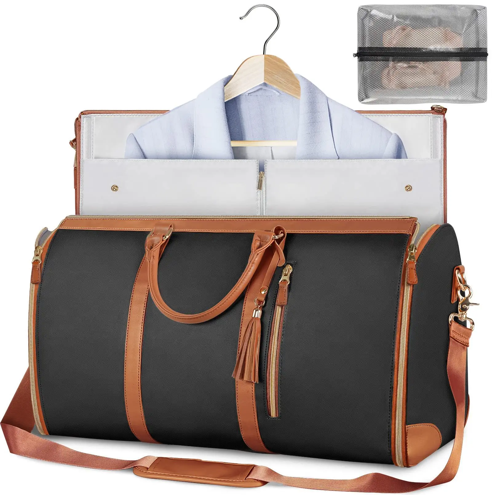 Большая Емкость Водонепроницаемый искусственная кожа модные анти потери дизайн сумки для мужчин путешествия
