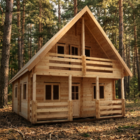 Casa Prefabricada de Madera de Dos Pisos, Económica y Popular, con el Mejor Precio