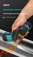 Kit d'outils multifonctionnel professionnel de qualité industrielle 12V, perceuse sans fil de 3 pouces, mini-meuleuse d'angle sans balais, batterie 2,5 Ah
