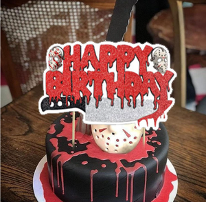 Decorazioni per Festa di Compleanno a Tema <span class=keywords><strong>Horror</strong></span>: Striscione, Topper per Torte e Cupcake, Palloncini in Lattice Stampati con Elio - Product Image 4