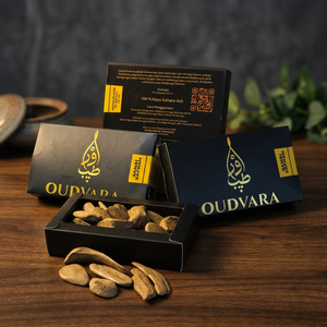 Oudvara Zafran Super Grade Agarwood 100g, un madera de oud auténtica y rica en aroma, perfecta para los rituales de bakhoor. - Product Image 2