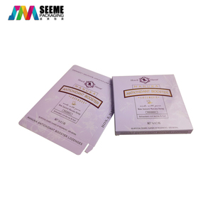 Boîte en papier pour emballage cosmétique, <span class=keywords><strong>maquillage</strong></span> <span class=keywords><strong>et</strong></span> soins de la peau, avec revêtement UV brillant, impression CMYK, matériaux recyclés, pelliculage mat <span class=keywords><strong>et</strong></span> gaufrage - Product Image 4