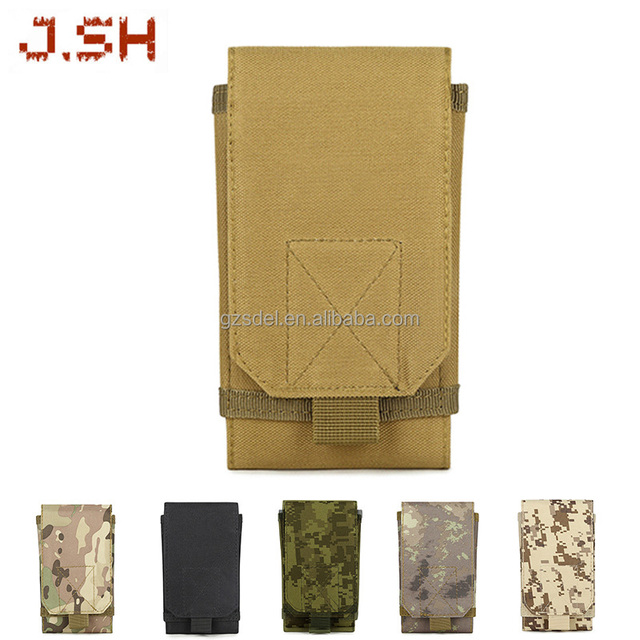 J.SH Multi-Functional Outdoor Tactical Magazine Pouch Small Tactical Molle System Oxford Pouch Customized logo
