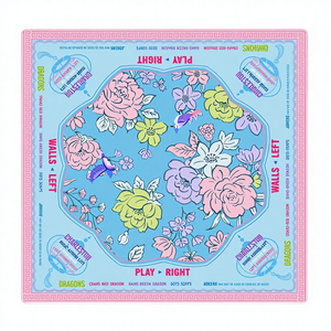 Tapete <span class=keywords><strong>de</strong></span> Mahjong Plegable <span class=keywords><strong>de</strong></span> Lujo, Portátil, Antideslizante, con Diseño <span class=keywords><strong>de</strong></span> Pajaritos Verdes, Moderno, con Base <span class=keywords><strong>de</strong></span> Goma - Product Image 3