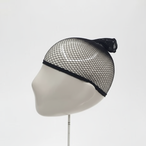 Accessorio per capelli Mnet lavorato a testa aperta colore fisso nero - Product Image 1