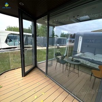 Capsule spatiale mobile préfabriquée de luxe moderne, haut de gamme, très demandée, prix usine, personnalisable