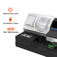 Machine à tailler les verres 3D automatique ICEN IN-2000G avec scanner, équipement de laboratoire optique, logo jet d'encre personnalisé ODM, garantie 1 an