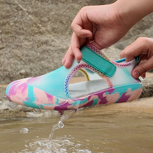 Детская легкая дышащая гидро обувь для пляжной речной деятельности быстросохнущая Нескользящая конструкция для весенних прогулок - Product Image 5