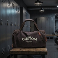 Sac de voyage et de sport imperméable personnalisé avec logo, doublé, pour hommes et femmes