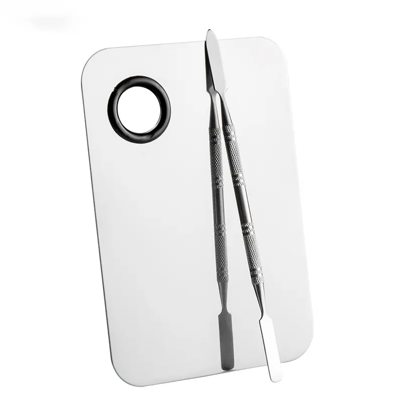 Палитры из нержавеющей стали с отверстием для пальца