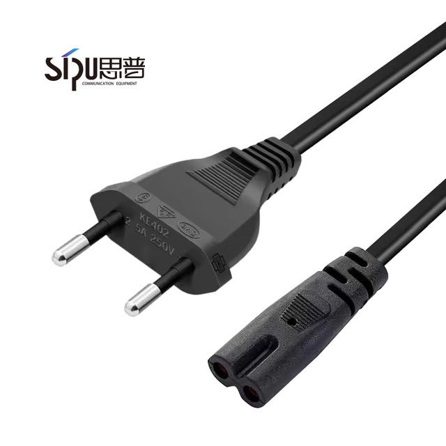 SIPU Competitive Price Power 2 Pin Cable C7 Power Cable Wholesale Electric Wire Cable