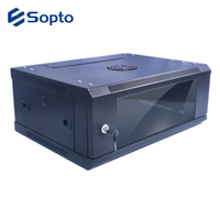 Factory Sale Indoor 19 Inch Network Cabinet 6U 9U 12U Wall Mounted Fiber Optic Distribution Box FTTH
