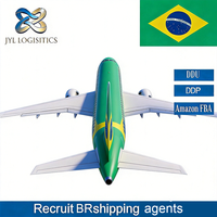 Envío FBA, envío aéreo a Brasil puerta a puerta, agente de carga, transitario, servicio de logística, entrega, exportación