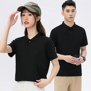 Polo de Manga Corta para Hombre, Transpirable, de Punto, con Cuello Camisero, Color Sólido, Informal, Uniforme de Golf, Logotipo Personalizado - Product Image 5