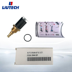 Kit de Drenaje Automático LiUTECH G 1/2 Pulgada para Compresor de Tornillo, Accesorio de Filtro, Pieza Metálica - Product Image 1