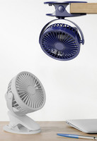 Ventiladores de Clip Mini Portátiles Recargables de 5V USB con Logotipo Personalizado, Venta al Por Mayor